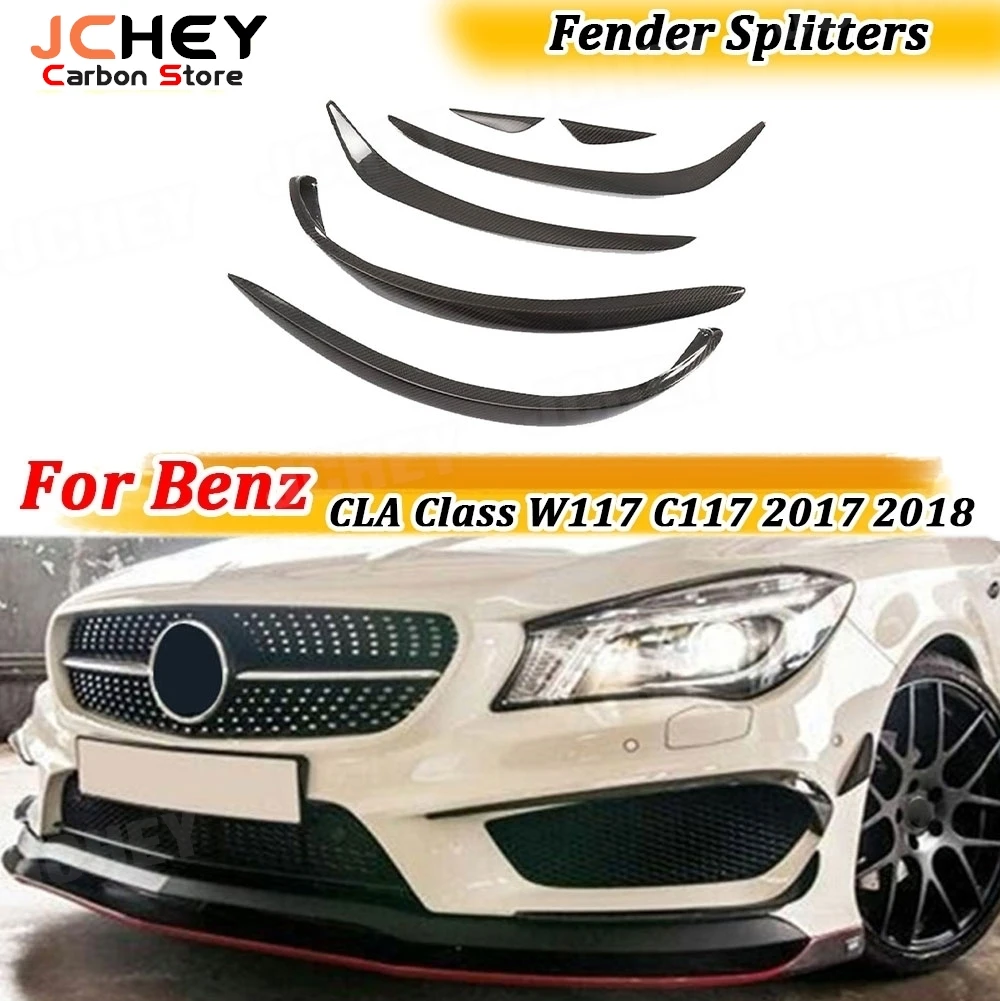 JCHEY Carbon Fiber Front Fog Lamp Air Knife Trim Splitter Decoration Strips For Benz CLA Class W117 C117 CLA200 CLA220 2017 2018
JCHEY Carbon Fiber Front Fog Lamp Air Knife Trim Splitter Decoration Strips For Benz CLA Class W117 C117 CLA200 CLA220 2017 2018