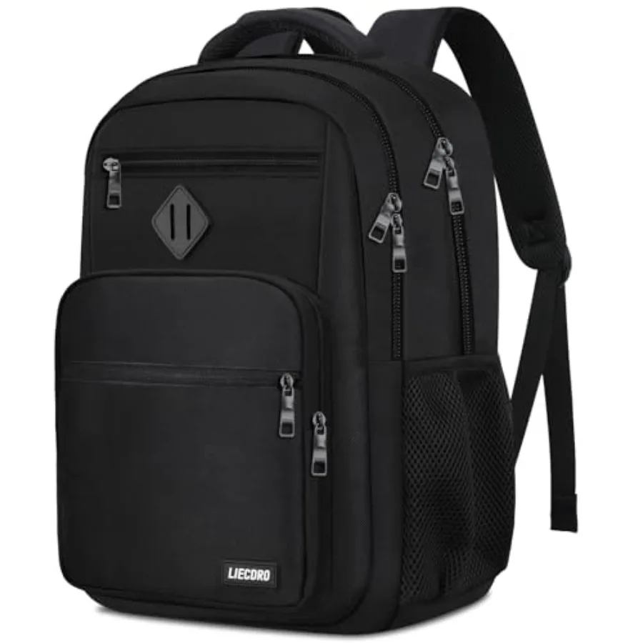 School Backpack for Boys Girls Teens, Black Backpack for Men Women, Laptop Back Pack with Reinforced Straps, Backpacks for Scho
School Backpack for Boys Girls Teens, Black Backpack for Men Women, Laptop Back Pack with Reinforced Straps, Backpacks for Scho