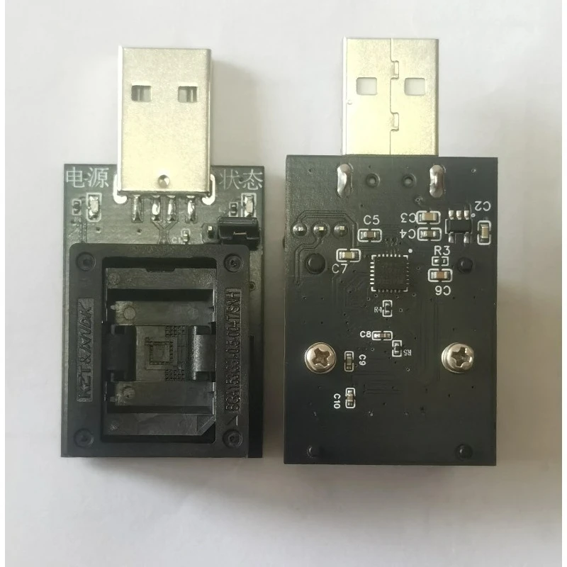 EMMC Programmer, BGA153 EMMC Burn-in Socket USB2.0 Adapter, Flash Chip Read Write Tool, Data Recovery Device
EMMC Programmer, BGA153 EMMC Burn-in Socket USB2.0 Adapter, Flash Chip Read Write Tool, Data Recovery Device