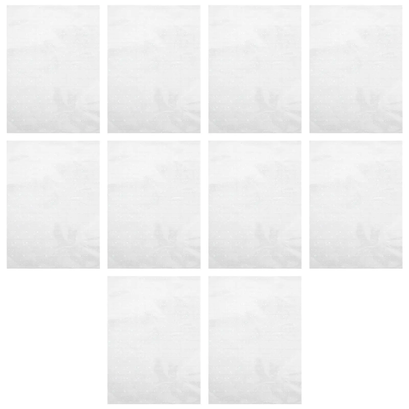 10 Sheets Waterproof Protective Films Pet Laminating Photo Sealer Transparent Fade Resistant Picture Card Display Supplies
10 Sheets Waterproof Protective Films Pet Laminating Photo Sealer Transparent Fade Resistant Picture Card Display Supplies