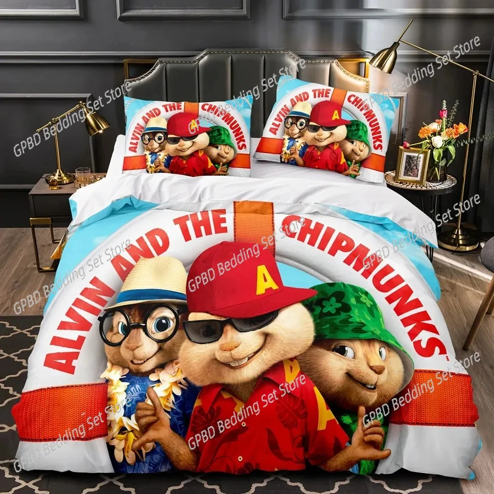 3D Print Chipmunk Alvin Bedding Set,Duvet Cover Comforter Bed Set Quilt Cover Pillowcase,King Queen Twin Size Boys Girls Adults
3D Print Chipmunk Alvin Bedding Set,Duvet Cover Comforter Bed Set Quilt Cover Pillowcase,King Queen Twin Size Boys Girls Adults