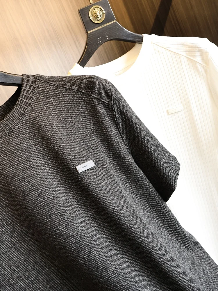 Soft Skin-Friendly Summer Men's T-Shirt round Neck Short Sleeve Fashionable Modern Style Polyester Blend Breathable Comfortable
Soft Skin-Friendly Summer Men's T-Shirt round Neck Short Sleeve Fashionable Modern Style Polyester Blend Breathable Comfortable