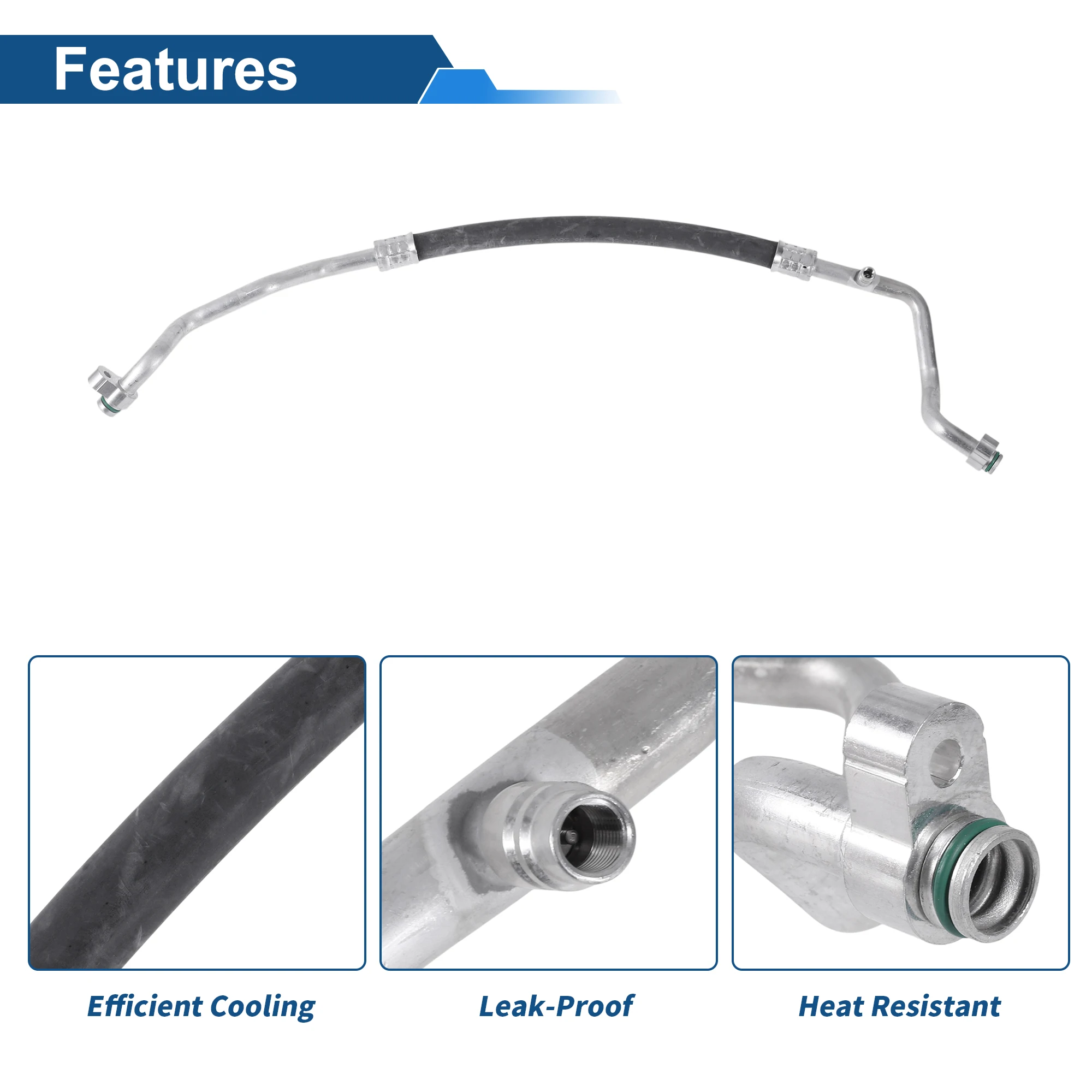 UXCELL A/C Refrigerant Liquid Hose for Honda Fit 2009-2013 Pressure Hose Air Conditioning Pipe Line No.80311TFCH01 Rubber Iron
UXCELL A/C Refrigerant Liquid Hose for Honda Fit 2009-2013 Pressure Hose Air Conditioning Pipe Line No.80311TFCH01 Rubber Iron