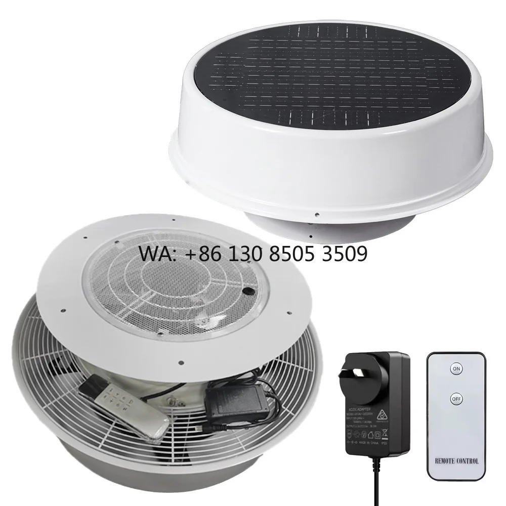 12" Solar DC Brushless Motor Commercial Dome Roof Exhaust Fan OEM Stainless Steel Aluminum Alloy
12" Solar DC Brushless Motor Commercial Dome Roof Exhaust Fan OEM Stainless Steel Aluminum Alloy