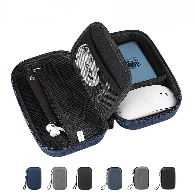 Shockproof Double Layer EVA Hard Case for Hard Drive USB Cable Power Bank Digital Storage Organizer Bag
Shockproof Double Layer EVA Hard Case for Hard Drive USB Cable Power Bank Digital Storage Organizer Bag