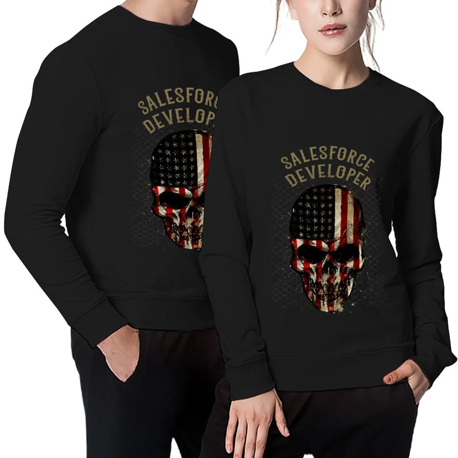 People Classic Developer Watercolor Skull In American Flag Design Vintage Style Art Pullover fashion men winter man sweatshirt
People Classic Developer Watercolor Skull In American Flag Design Vintage Style Art Pullover fashion men winter man sweatshirt