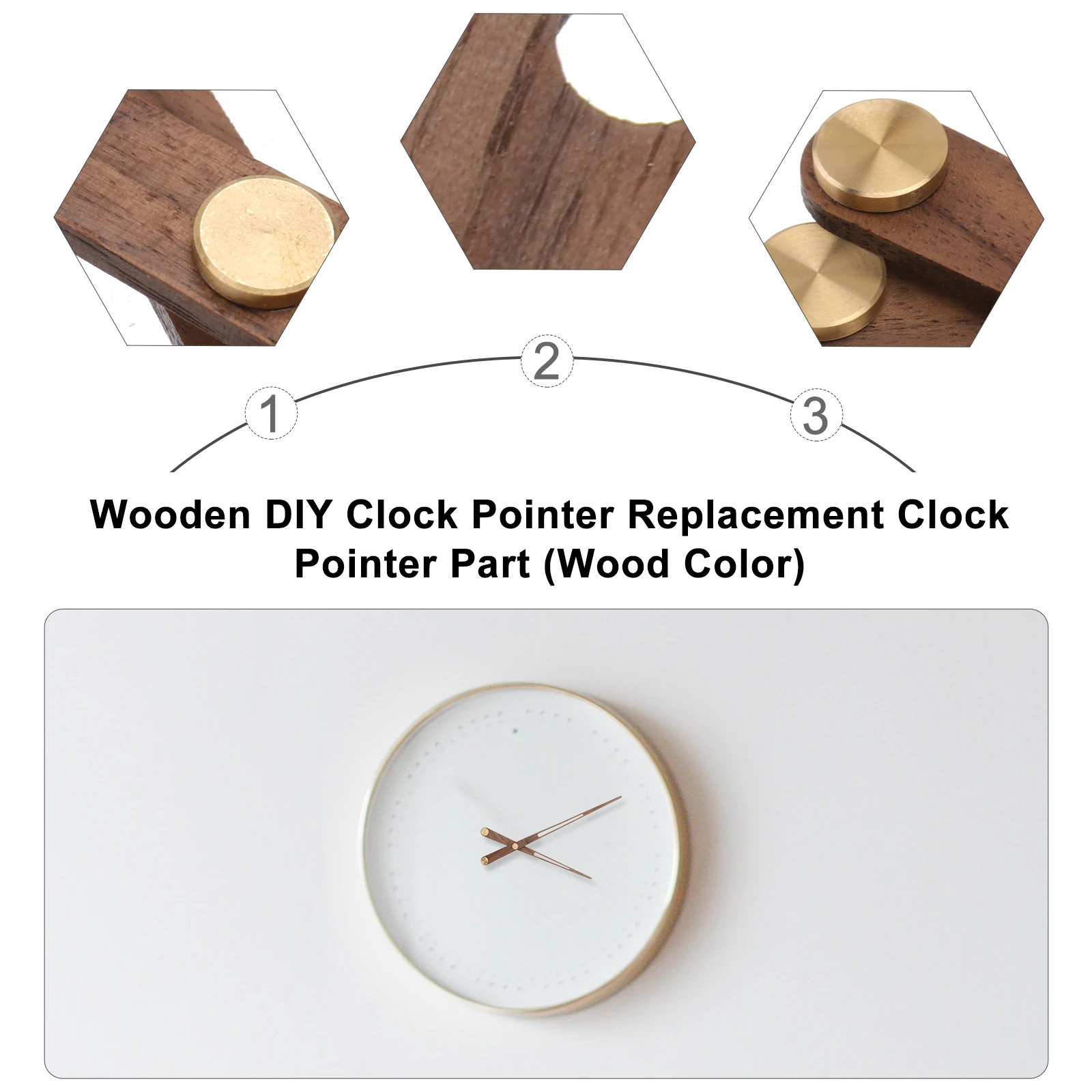 5Pcs Clock s Durable Home Pointer Accessories Supplies Long Needles Replacement Clock Accessories Parts Wooden Style
5Pcs Clock s Durable Home Pointer Accessories Supplies Long Needles Replacement Clock Accessories Parts Wooden Style