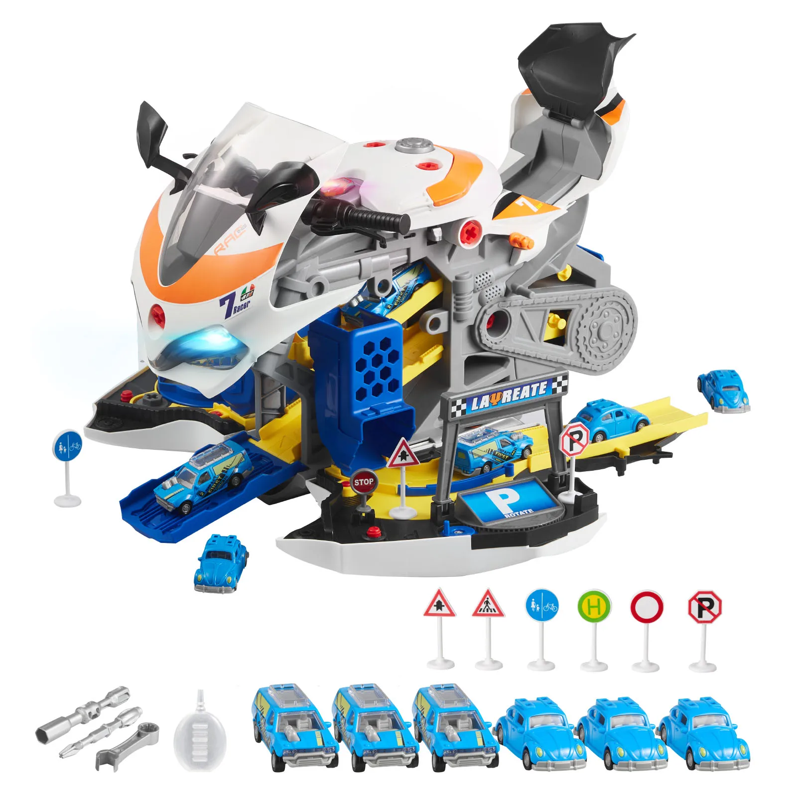 SucceBuy Children Motorcycle Engine Toy with Lights & Sounds Removable Parts 25 Pieces Kids Mechanic Workshop Set for Toddler
SucceBuy Children Motorcycle Engine Toy with Lights & Sounds Removable Parts 25 Pieces Kids Mechanic Workshop Set for Toddler