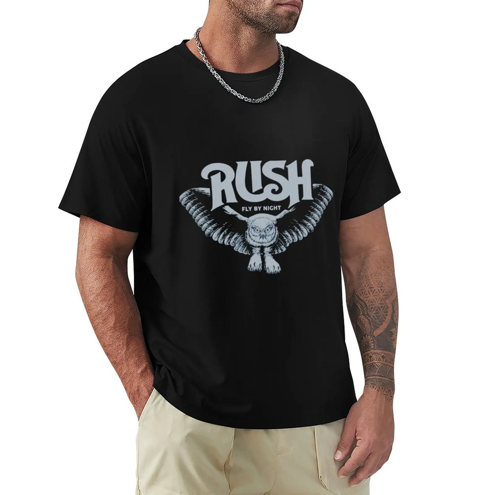 Fly by Night Classic T- T-Shirt Large Size Casual Short Sleeve Top
Fly by Night Classic T- T-Shirt Large Size Casual Short Sleeve Top