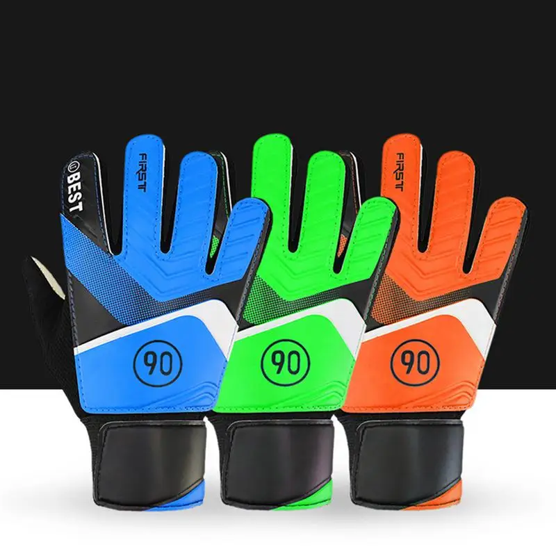 1 Pair Children Anti-Slip Glove Youth Goalkeeper Gloves PU Gloves Finger Protection Goal Thickened Latex Football Gloves For Kid
1 Pair Children Anti-Slip Glove Youth Goalkeeper Gloves PU Gloves Finger Protection Goal Thickened Latex Football Gloves For Kid