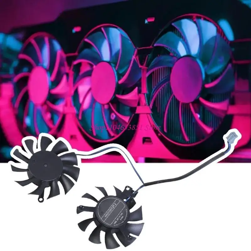 GPU Cooling Fan 50mm HA5510H12F-Z 2Pin 12V VGA Graphics Card Fan for GTX1650 LPOCV1
GPU Cooling Fan 50mm HA5510H12F-Z 2Pin 12V VGA Graphics Card Fan for GTX1650 LPOCV1