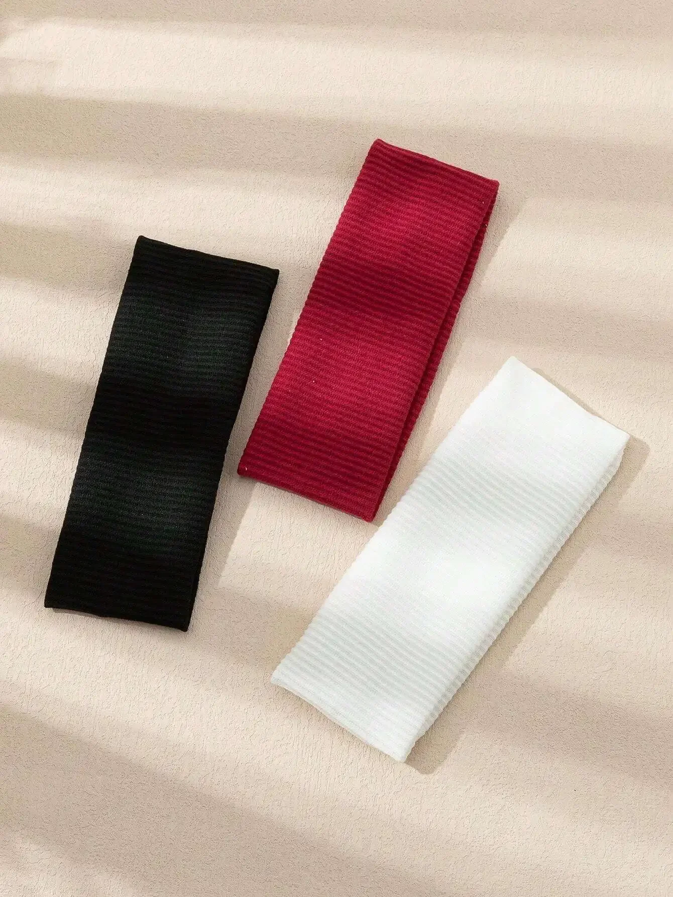 3pcs Women Headbands Black White Red Solid Knit Stretchy Sports Yoga Hairband
3pcs Women Headbands Black White Red Solid Knit Stretchy Sports Yoga Hairband