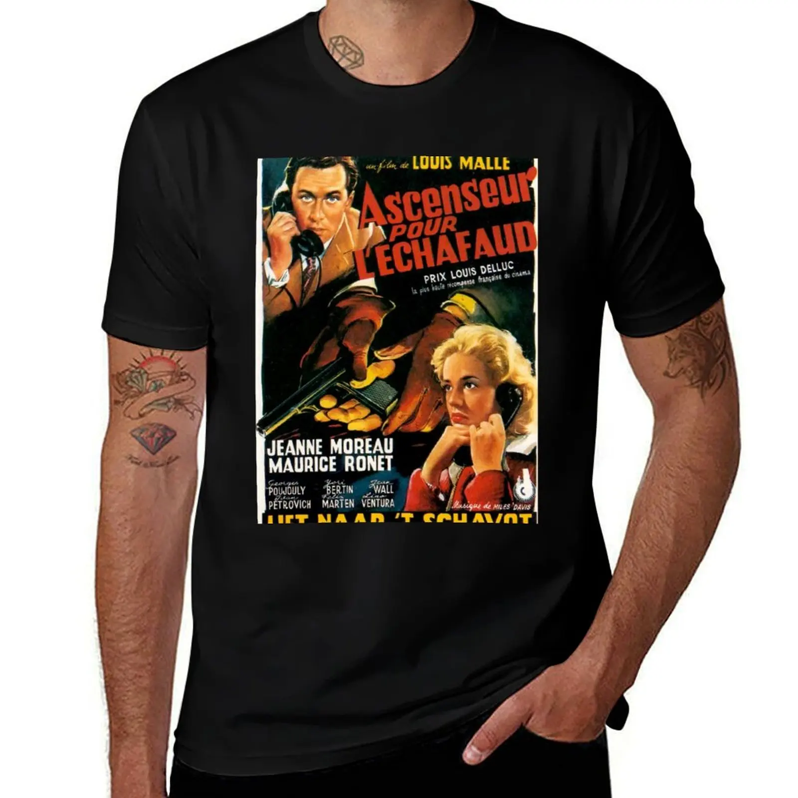 Lift to the Scaffold / Elevator to the Gallows / Ascenseur Pour L'Echafaud - Louis Malle - vintage French New Wave film T-Shirt
Lift to the Scaffold / Elevator to the Gallows / Ascenseur Pour L'Echafaud - Louis Malle - vintage French New Wave film T-Shirt
