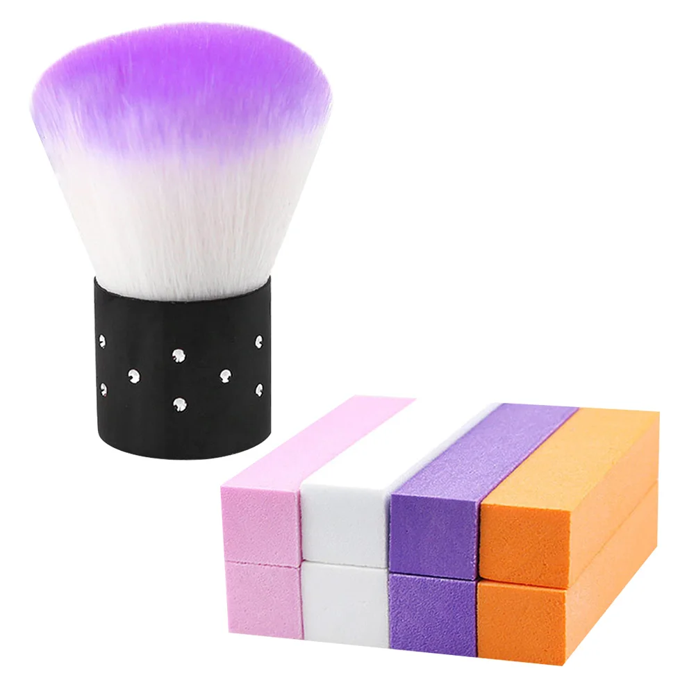 Nail Cleaning Brush Manicure Tools Set Portable Size High Elastic Sponge Nail Tool Purple Color For Natural False Nails
Nail Cleaning Brush Manicure Tools Set Portable Size High Elastic Sponge Nail Tool Purple Color For Natural False Nails