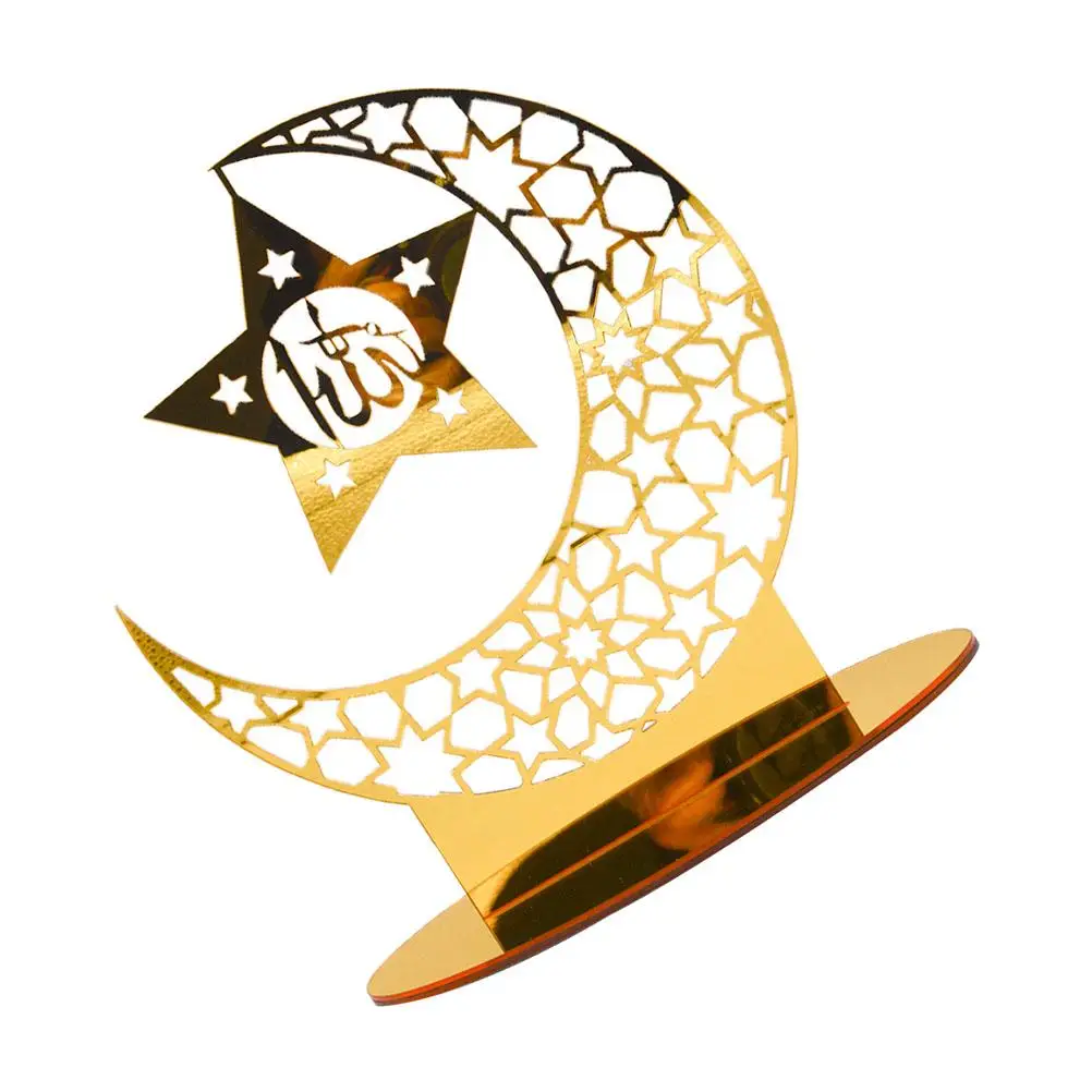 Acrylic Eid Adornment Creative Design Compact Size Fine Workmanship Home Bar Restaurant Decoration Festival nament
Acrylic Eid Adornment Creative Design Compact Size Fine Workmanship Home Bar Restaurant Decoration Festival nament