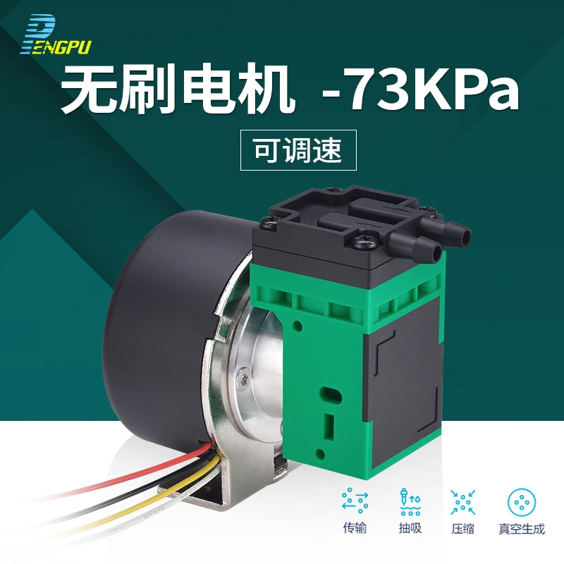 Brushless adjustable speed vacuum pump 12v negative pressure pump small 24v air pump sampling pump
Brushless adjustable speed vacuum pump 12v negative pressure pump small 24v air pump sampling pump