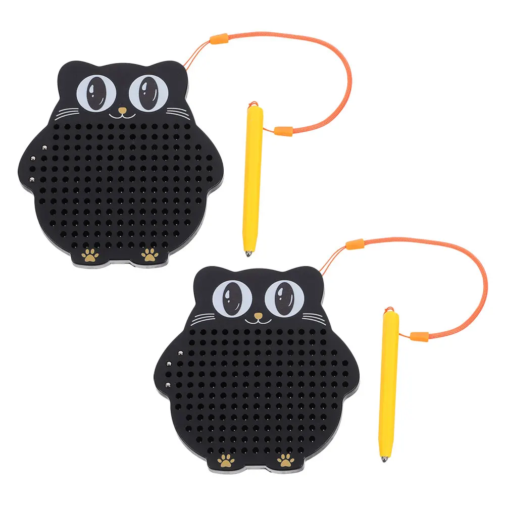 2pcs Magnetic Sketchpad Erasable Drawing Board Steel Ball Toys Kids Educational Fun Reusable Creativity Toddler Doodle Pad Mini
2pcs Magnetic Sketchpad Erasable Drawing Board Steel Ball Toys Kids Educational Fun Reusable Creativity Toddler Doodle Pad Mini
