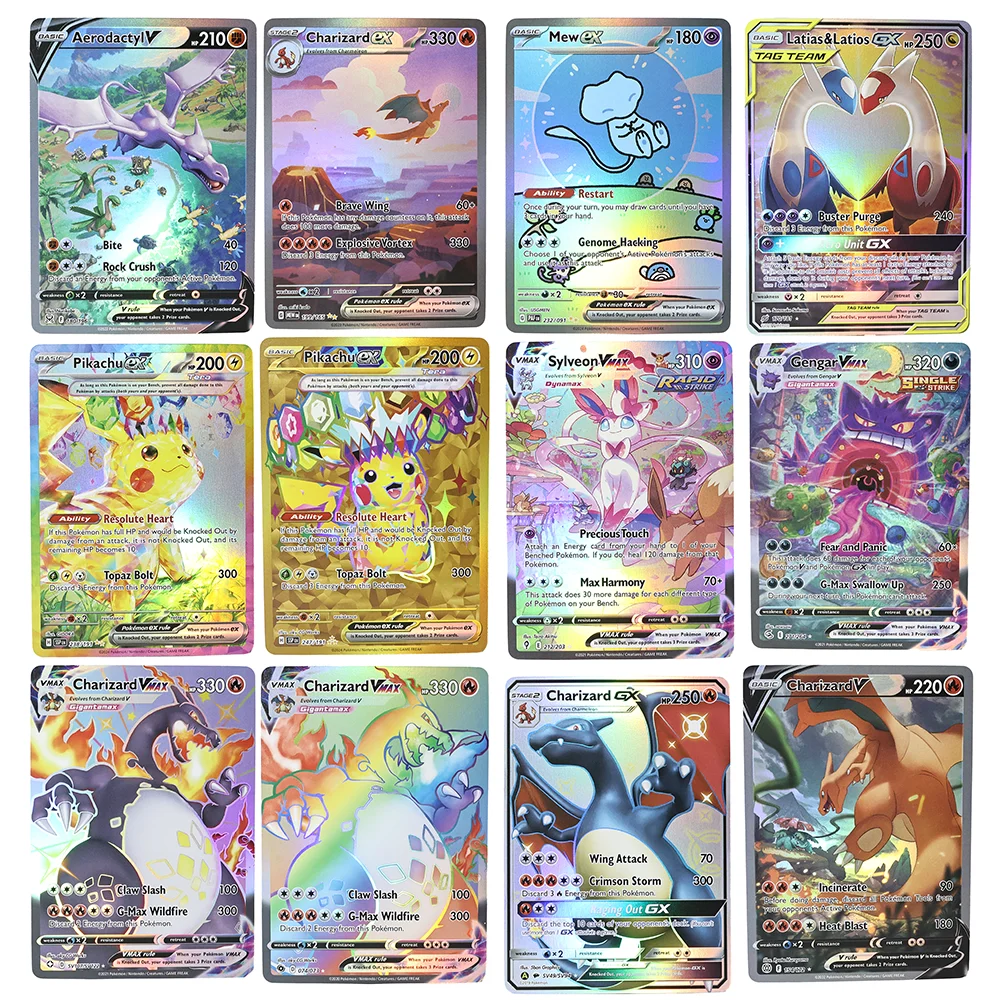 Proxy PKM PTCG High Quality Charizard Giratina Mew Pikachu Sylveon Proxy Foil Cards Game Collection Anime Cards.
Proxy PKM PTCG High Quality Charizard Giratina Mew Pikachu Sylveon Proxy Foil Cards Game Collection Anime Cards.