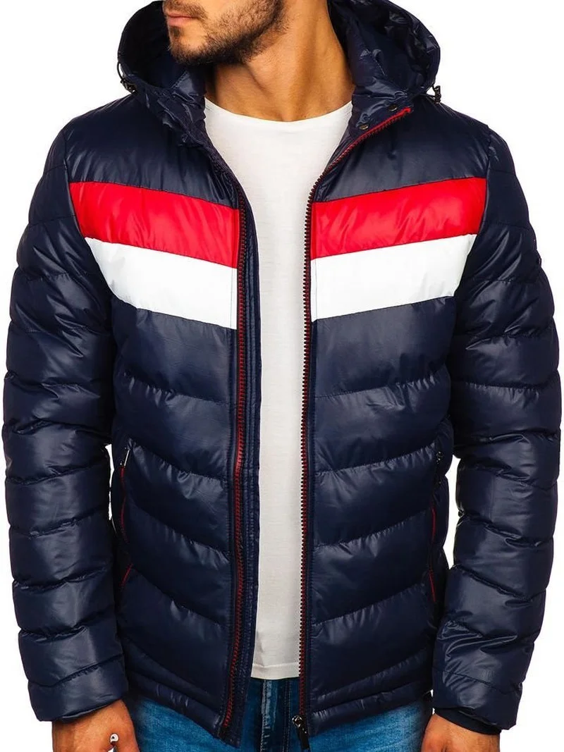 Мужская модная двухцветная хлопковая куртка с длинными рукавами, специальный широкий крой, молодежный тренд, воротник-стойка
Мужская модная двухцветная хлопковая куртка с длинными рукавами, специальный широкий крой, молодежный тренд, воротник-стойка