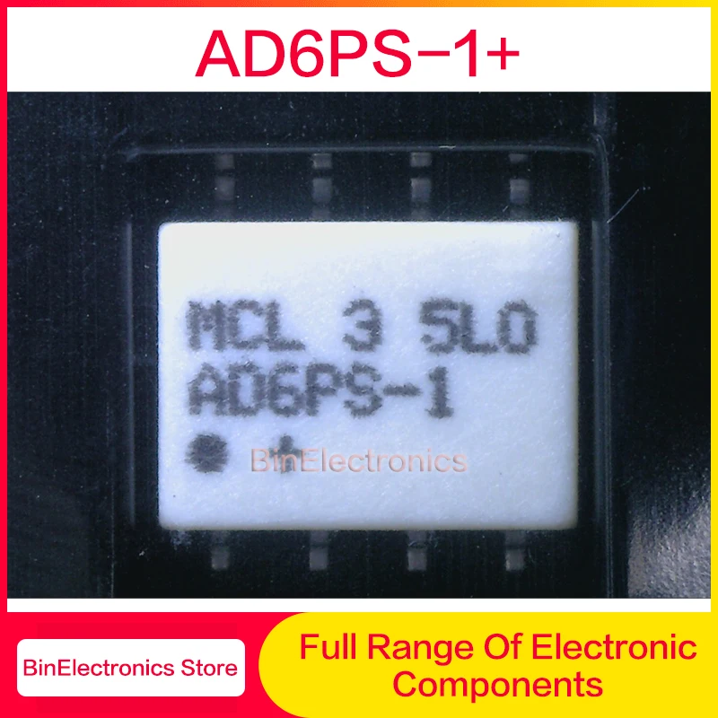 1Pcs AD6PS-1+ Mini-Circuits CJ725 2-250MHz Power Splitter Combiner Mini AD6PS-1 Power Amplifier integrated Chip IC
1Pcs AD6PS-1+ Mini-Circuits CJ725 2-250MHz Power Splitter Combiner Mini AD6PS-1 Power Amplifier integrated Chip IC