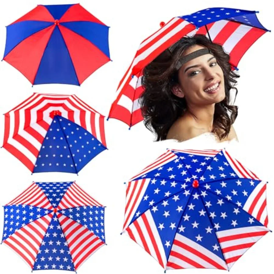 Amylove 4 Pack Umbrella Hat Hands-Free Colorful Head Umbrella for Adults Fishing Summer Hiking Camping Beach Sun Protection
Amylove 4 Pack Umbrella Hat Hands-Free Colorful Head Umbrella for Adults Fishing Summer Hiking Camping Beach Sun Protection