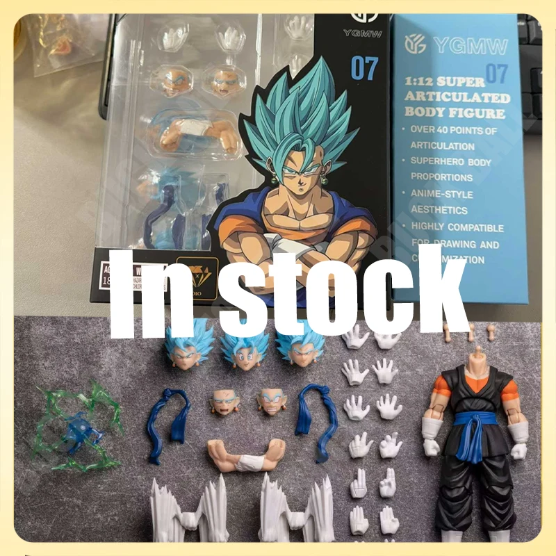Stock YGMW Studio OC Toys Super Saiyan Vegetto Action Figure Dragon Ball SHF Super Saiyan SSJ Vegetto Son Goku Vegeta 3.0 Body
Stock YGMW Studio OC Toys Super Saiyan Vegetto Action Figure Dragon Ball SHF Super Saiyan SSJ Vegetto Son Goku Vegeta 3.0 Body