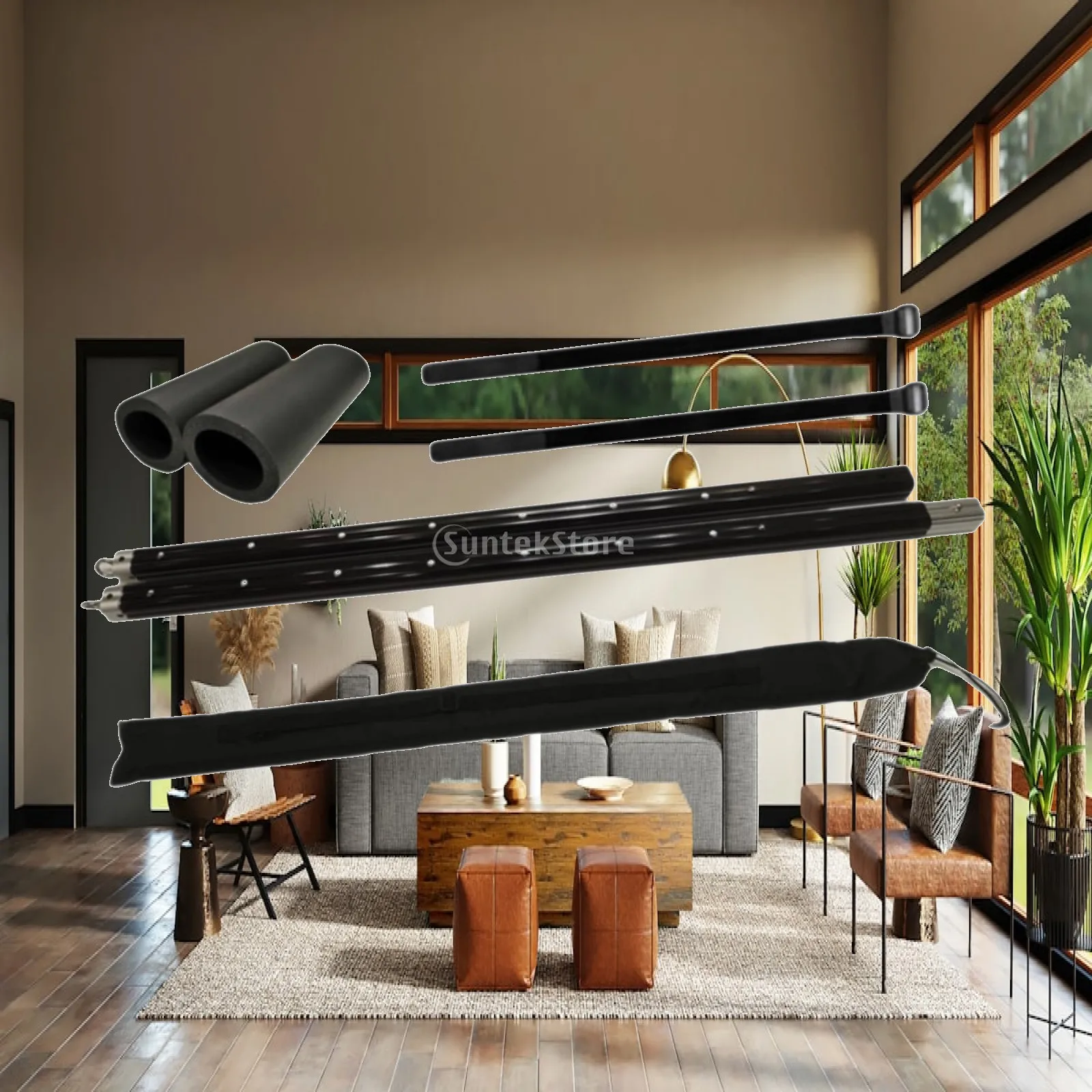 Aluminum Extension Crossbar Telescoping Roof Rack Beam for Side Awnings and Tents Outdoor Camping
Aluminum Extension Crossbar Telescoping Roof Rack Beam for Side Awnings and Tents Outdoor Camping