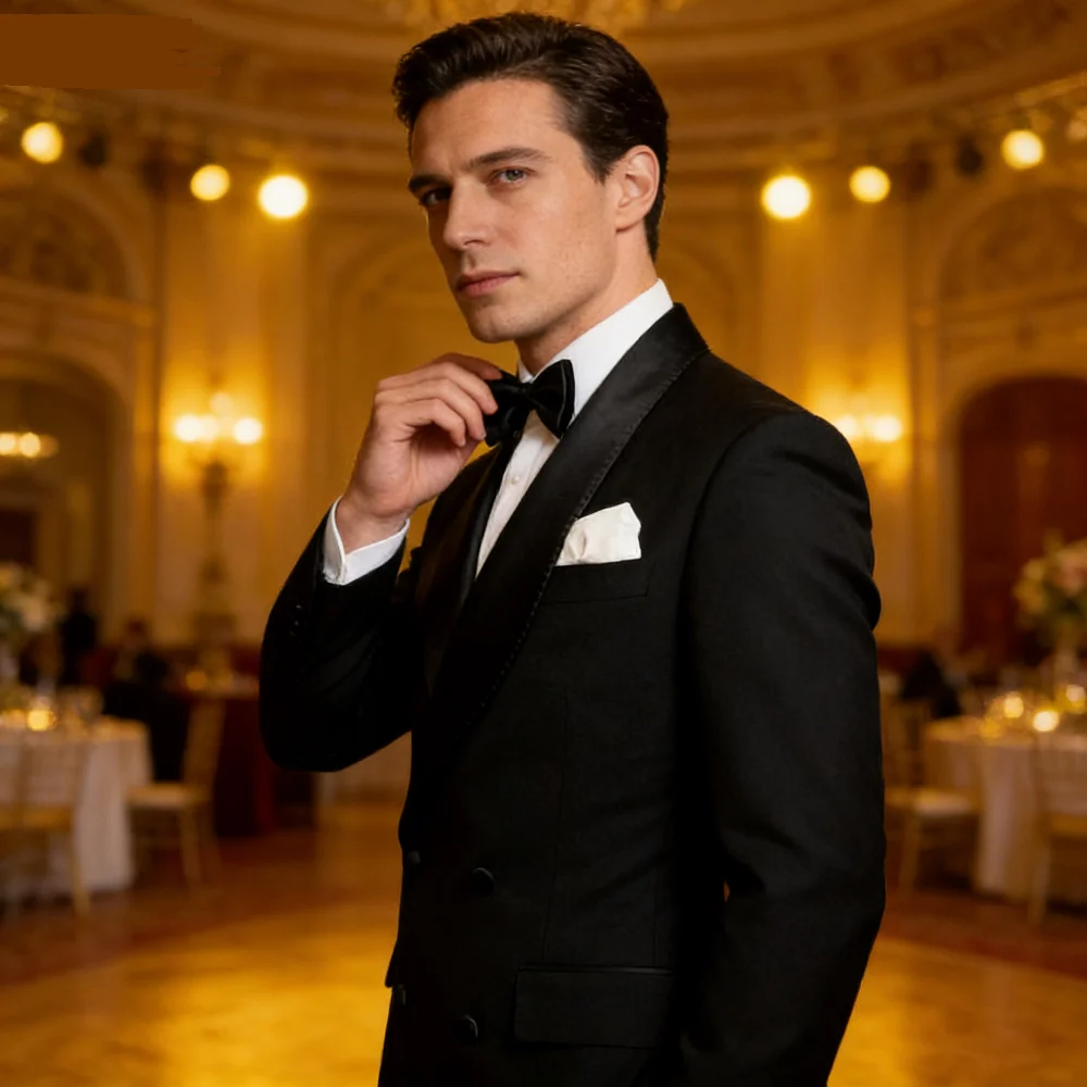 Burgundy Shawl Lapel Double Breasted Suit Jacket for Men Slim Fit Comfortable Wedding Blazer Prom Tops Regular Fit
Burgundy Shawl Lapel Double Breasted Suit Jacket for Men Slim Fit Comfortable Wedding Blazer Prom Tops Regular Fit