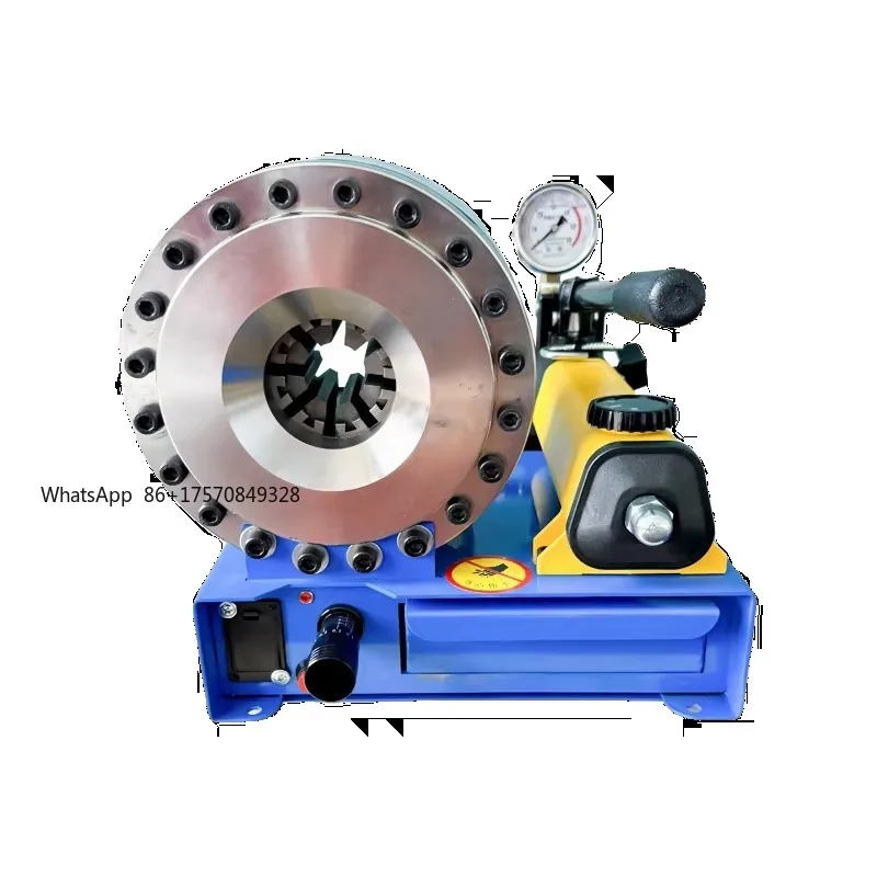 Hot SellingManufactures Prensa Mangueras Hydraulic Hose Crimper Crimping Hose Machine Pipe Pressing Tool Rubber Machine With CE
Hot SellingManufactures Prensa Mangueras Hydraulic Hose Crimper Crimping Hose Machine Pipe Pressing Tool Rubber Machine With CE