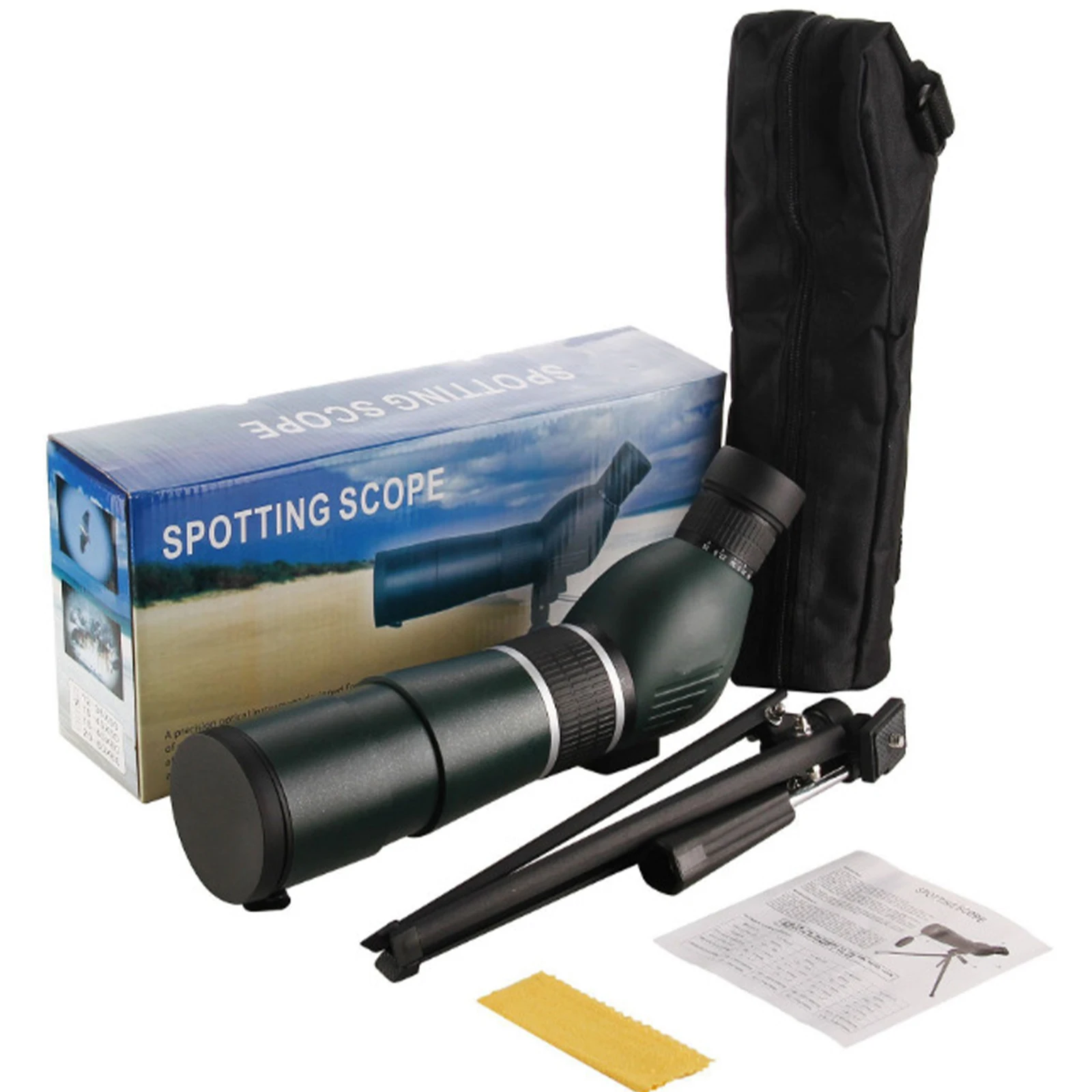 25-75x70/60 HD Spotting Scope Zoom Monocular BAK7 Prism Waterproof Telescope for Target Shooting Bird Watching Outdoor Camping
25-75x70/60 HD Spotting Scope Zoom Monocular BAK7 Prism Waterproof Telescope for Target Shooting Bird Watching Outdoor Camping