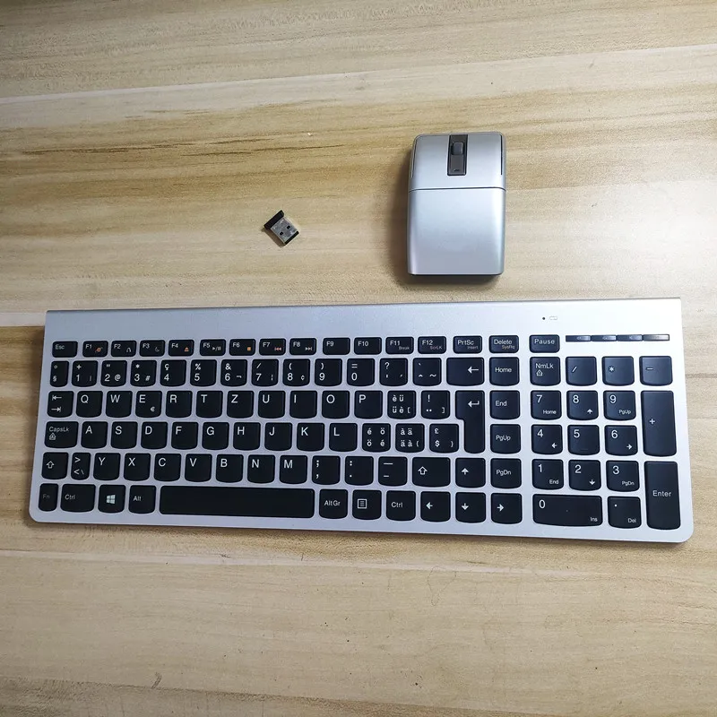 Switzerland layout wireless ultra-thin keyboard and mouse set For Lenovo SK-8861
Switzerland layout wireless ultra-thin keyboard and mouse set For Lenovo SK-8861