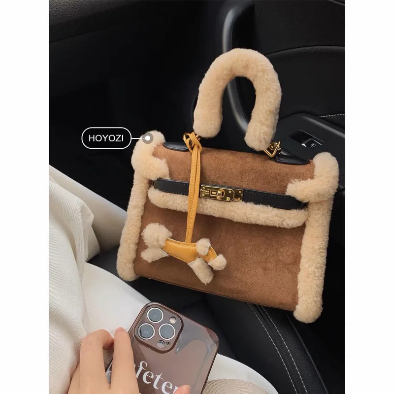 Сумка Xiaoyoujia, шерстяная сумка, зимние сумки, женская сумка на плечо
Сумка Xiaoyoujia, шерстяная сумка, зимние сумки, женская сумка на плечо