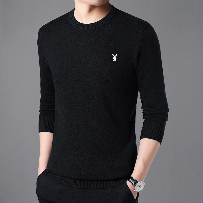 Men's Knitted Sweater Pure Cotton Bla Base Layer Winter Faionable Long Sve round Ne Color Casual Top
Men's Knitted Sweater Pure Cotton Bla Base Layer Winter Faionable Long Sve round Ne Color Casual Top