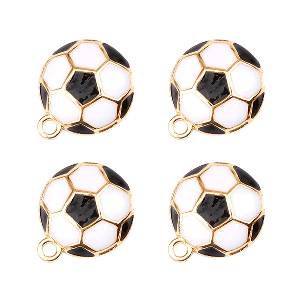 10 Pcs Football Jewelry Accessories DIY Bracelet Pendants Necklace Mini Bags Keyring Making Supply Alloy Findings Small
10 Pcs Football Jewelry Accessories DIY Bracelet Pendants Necklace Mini Bags Keyring Making Supply Alloy Findings Small