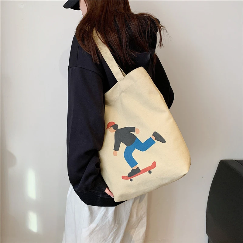 Canvas Bag Cartoon Harajuku Peripheral Crossbody Bag Cute Girls Fashion Handbag Ins Style Single Shoulder Bag
Canvas Bag Cartoon Harajuku Peripheral Crossbody Bag Cute Girls Fashion Handbag Ins Style Single Shoulder Bag