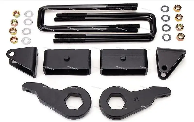 For 2001-2010 Chevrolet GMC 2500HD front 3 inches rear 2 inches height pad
For 2001-2010 Chevrolet GMC 2500HD front 3 inches rear 2 inches height pad