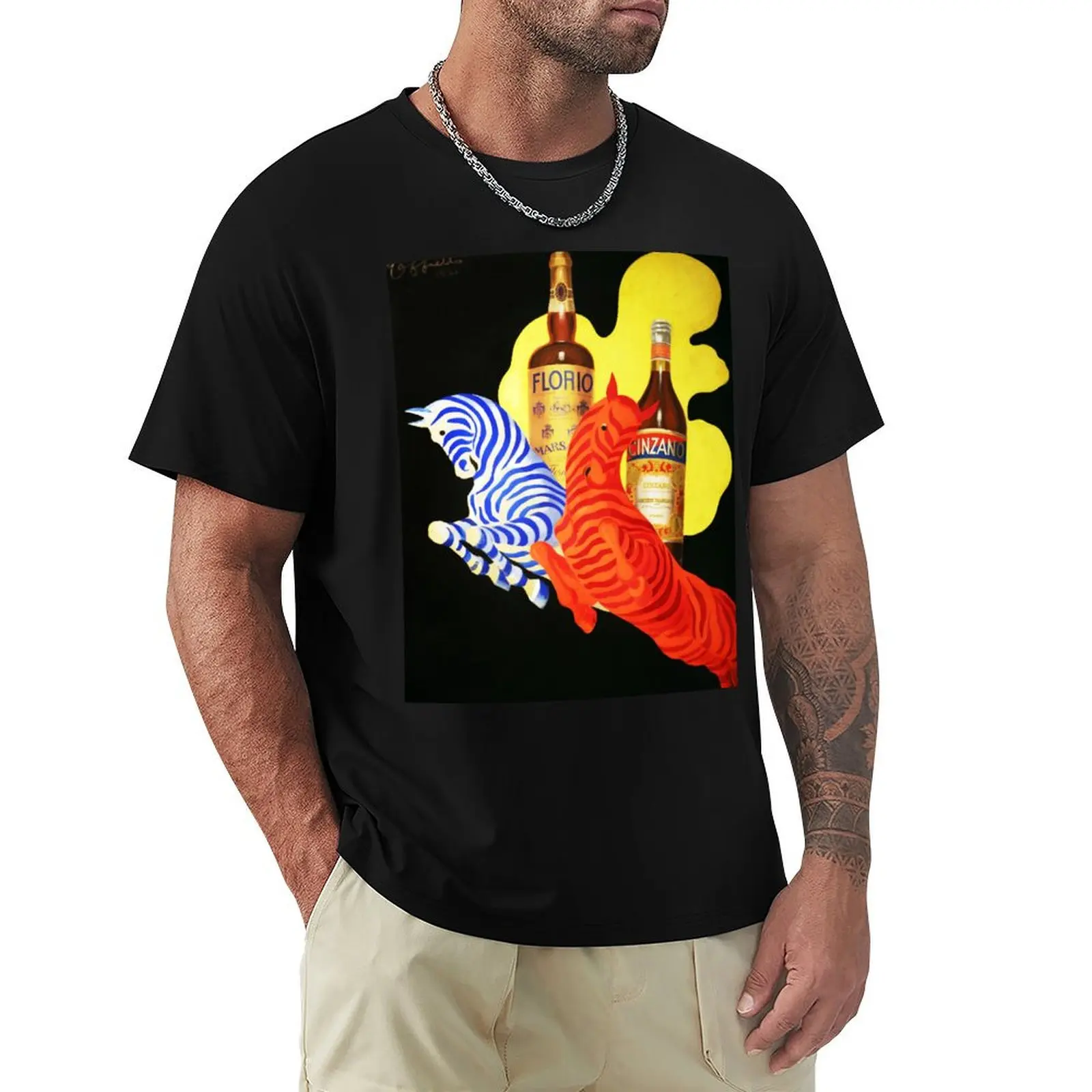FLORIO CINZANO Vermouth Vintage Italian Liqueur Alcohol Advertisement by Leonetto Cappiello T-Shirt
FLORIO CINZANO Vermouth Vintage Italian Liqueur Alcohol Advertisement by Leonetto Cappiello T-Shirt