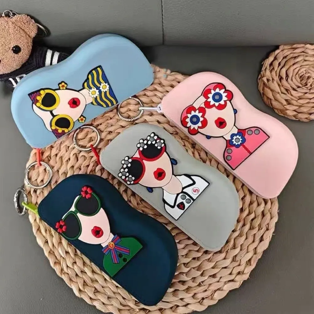 Simple Multifunctional Silicone Eyeglasses Case Dustproof Waterproof Small Items Bag Cartoon Coin Purse Sunglasses Pouch Female
Simple Multifunctional Silicone Eyeglasses Case Dustproof Waterproof Small Items Bag Cartoon Coin Purse Sunglasses Pouch Female