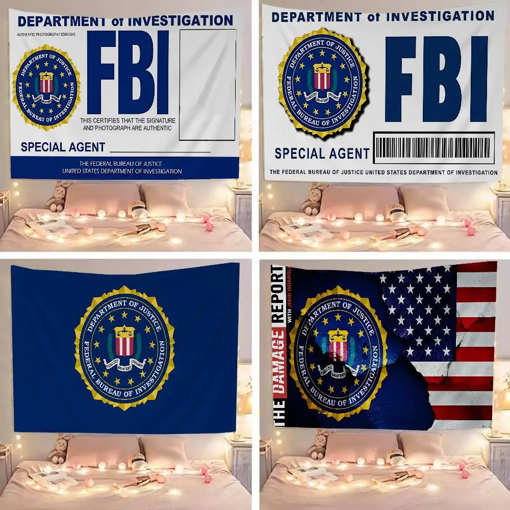 Police FBI Matte Film Hanging Bohemian Tapestry Hanging Tarot Hippie Wall Rugs Dorm Japanese Tapestry
Police FBI Matte Film Hanging Bohemian Tapestry Hanging Tarot Hippie Wall Rugs Dorm Japanese Tapestry