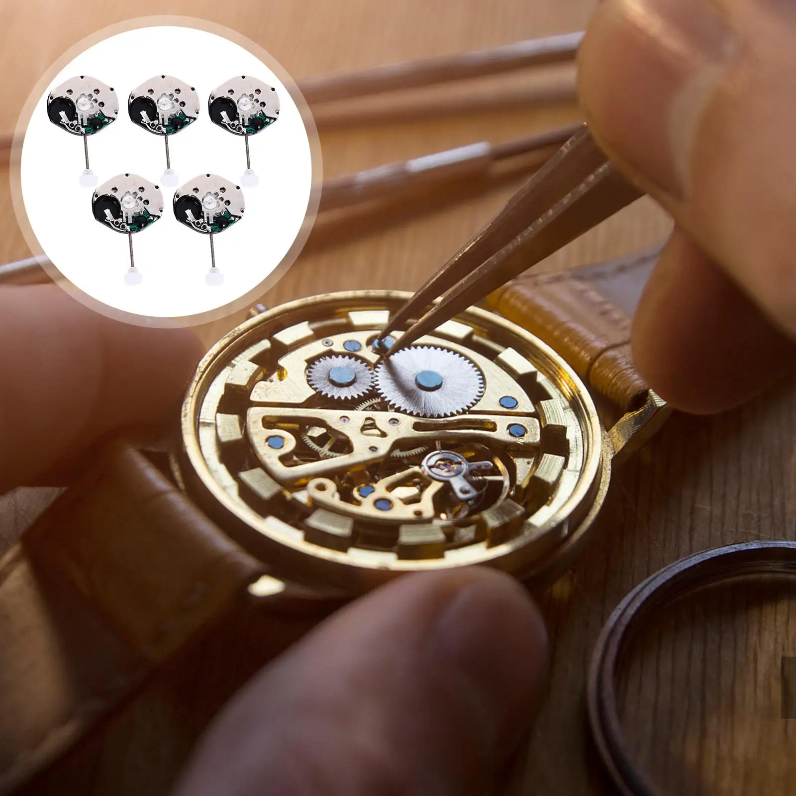 5 Pcs Movement Spare Parts Watches Mechanisms Quartz Fittings Accessory Tool Wristwatch Supply Replacement Mechanical
5 Pcs Movement Spare Parts Watches Mechanisms Quartz Fittings Accessory Tool Wristwatch Supply Replacement Mechanical