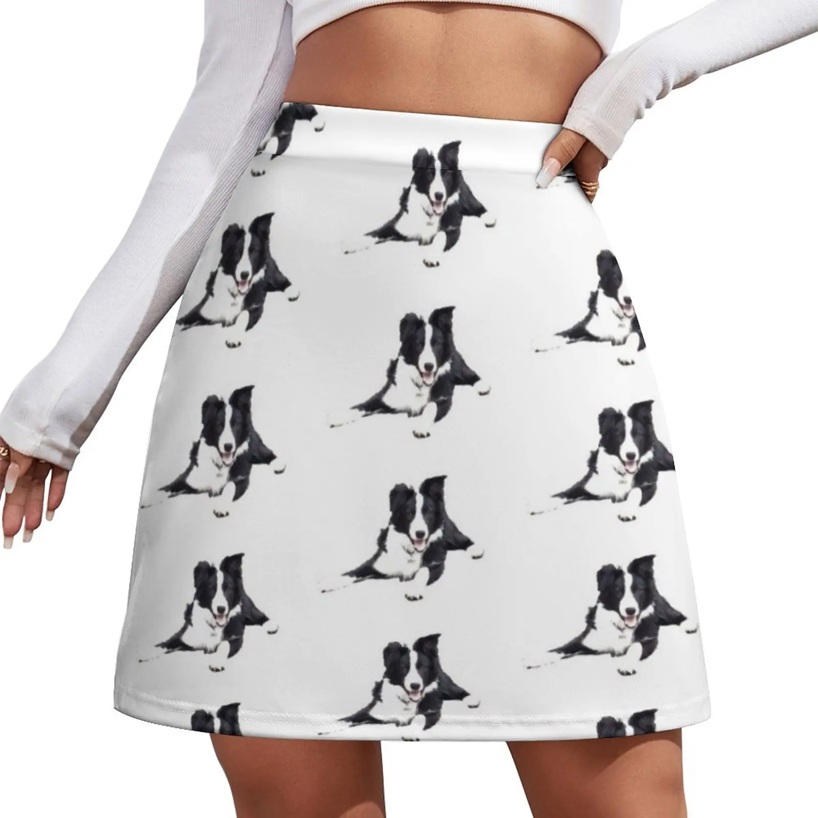 Border Collie on a white background Mini Skirt skirt sets elegant skirts for women skirts
Border Collie on a white background Mini Skirt skirt sets elegant skirts for women skirts