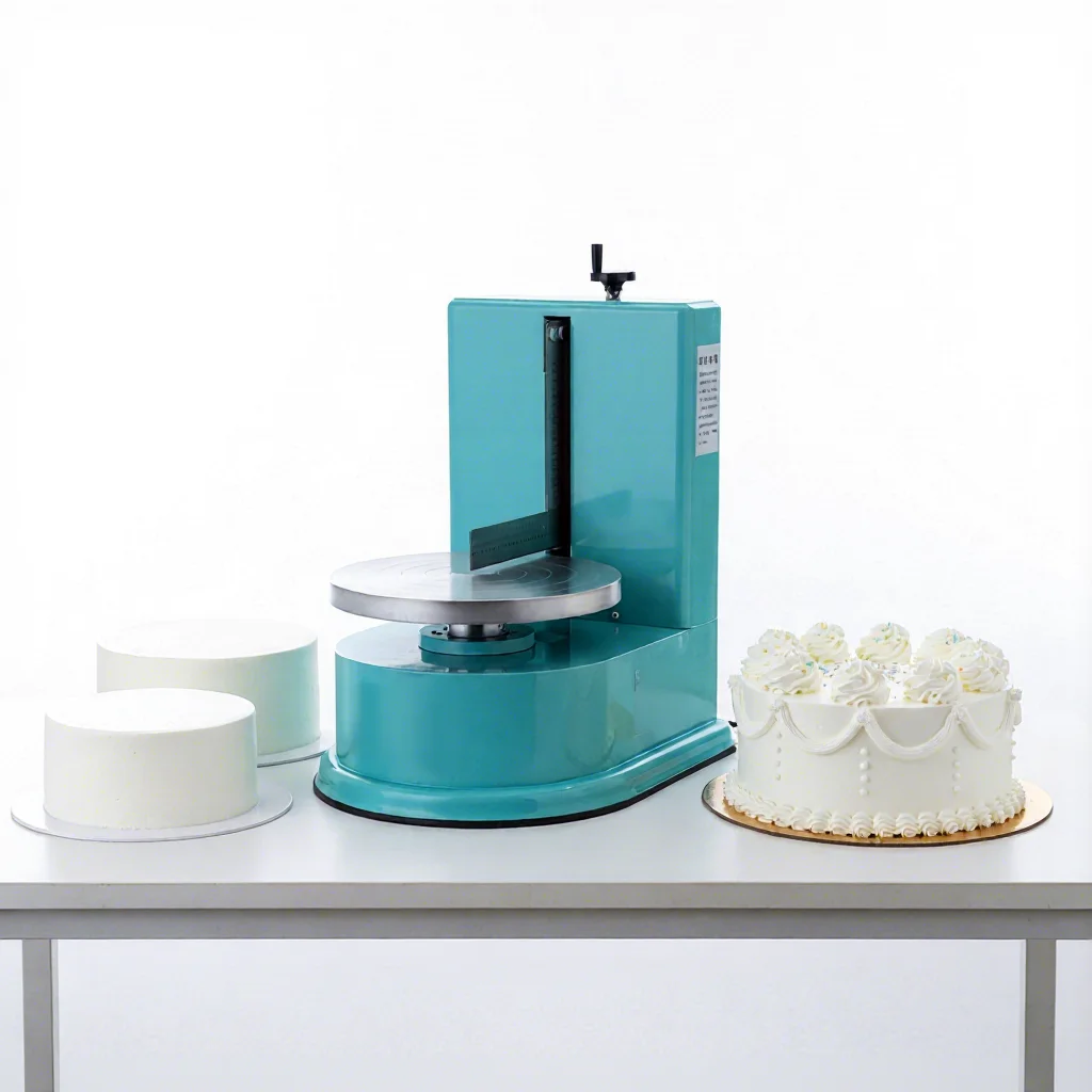 Automatic Cake Smoother Machine With Auto Turning Table for Bread Cream Butter Icing Decorating
Automatic Cake Smoother Machine With Auto Turning Table for Bread Cream Butter Icing Decorating