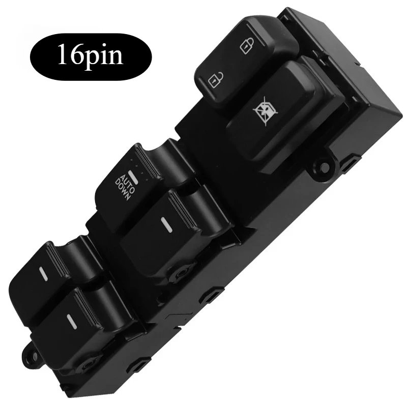 Electric Power Window Switch Driver Side Master Power Window Master Switch 16 Pins for Kia Optima 2014 2015 93570-2T500
Electric Power Window Switch Driver Side Master Power Window Master Switch 16 Pins for Kia Optima 2014 2015 93570-2T500