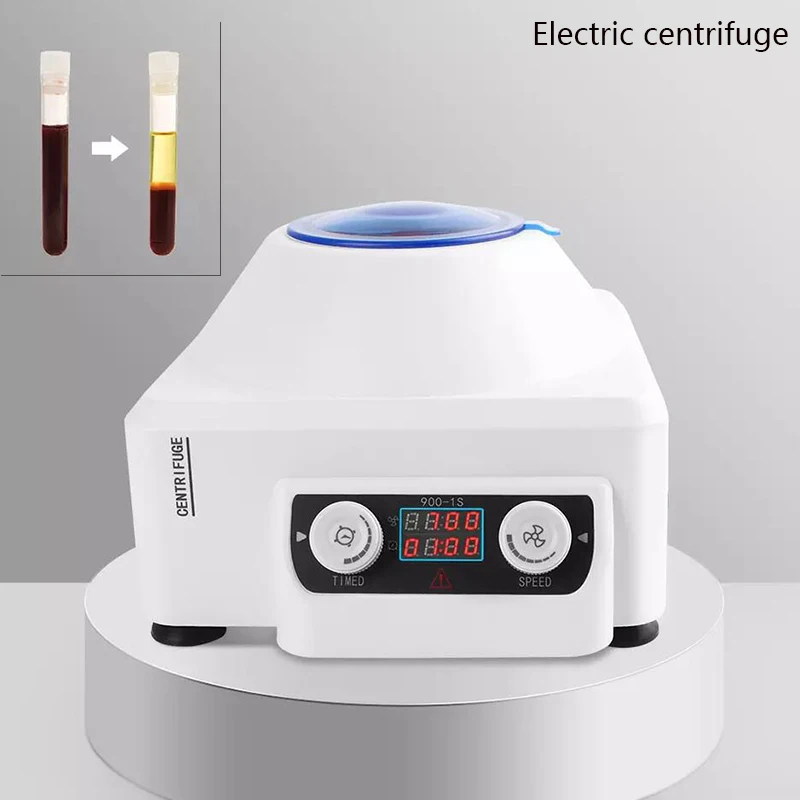 Digital Timing Speed Control Small Electric Centrifuge Laboratory PRP Medical Beauty Low Speed Serum Separation
Digital Timing Speed Control Small Electric Centrifuge Laboratory PRP Medical Beauty Low Speed Serum Separation