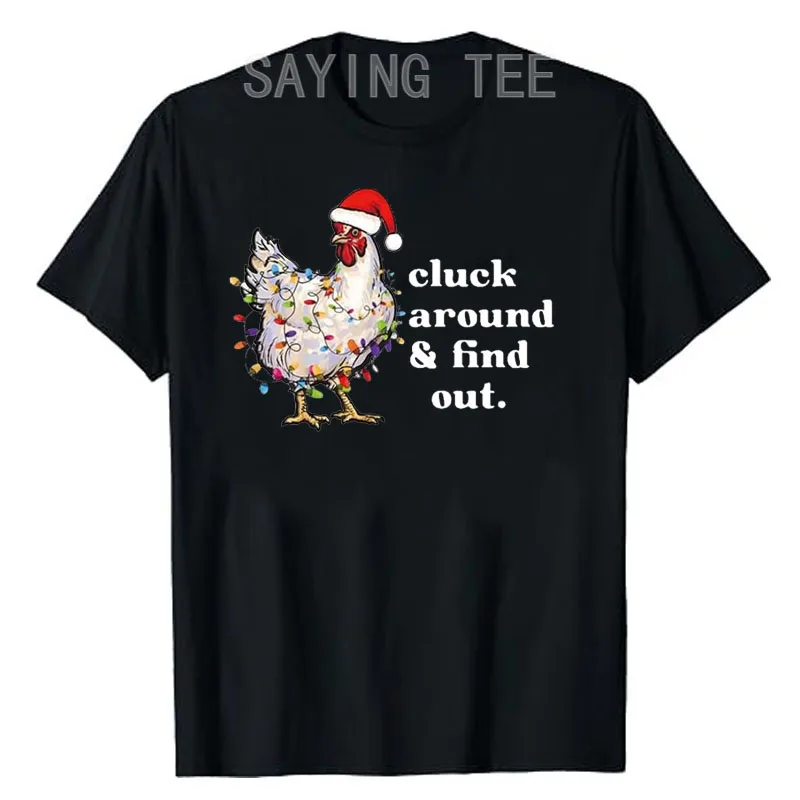 Funny Farmer T-Shirt Women's Christmas Chicken Saying Tee Graphic Outfits Letter Printed Shirts Holiday Top Short Sleeve Blouses
Funny Farmer T-Shirt Women's Christmas Chicken Saying Tee Graphic Outfits Letter Printed Shirts Holiday Top Short Sleeve Blouses