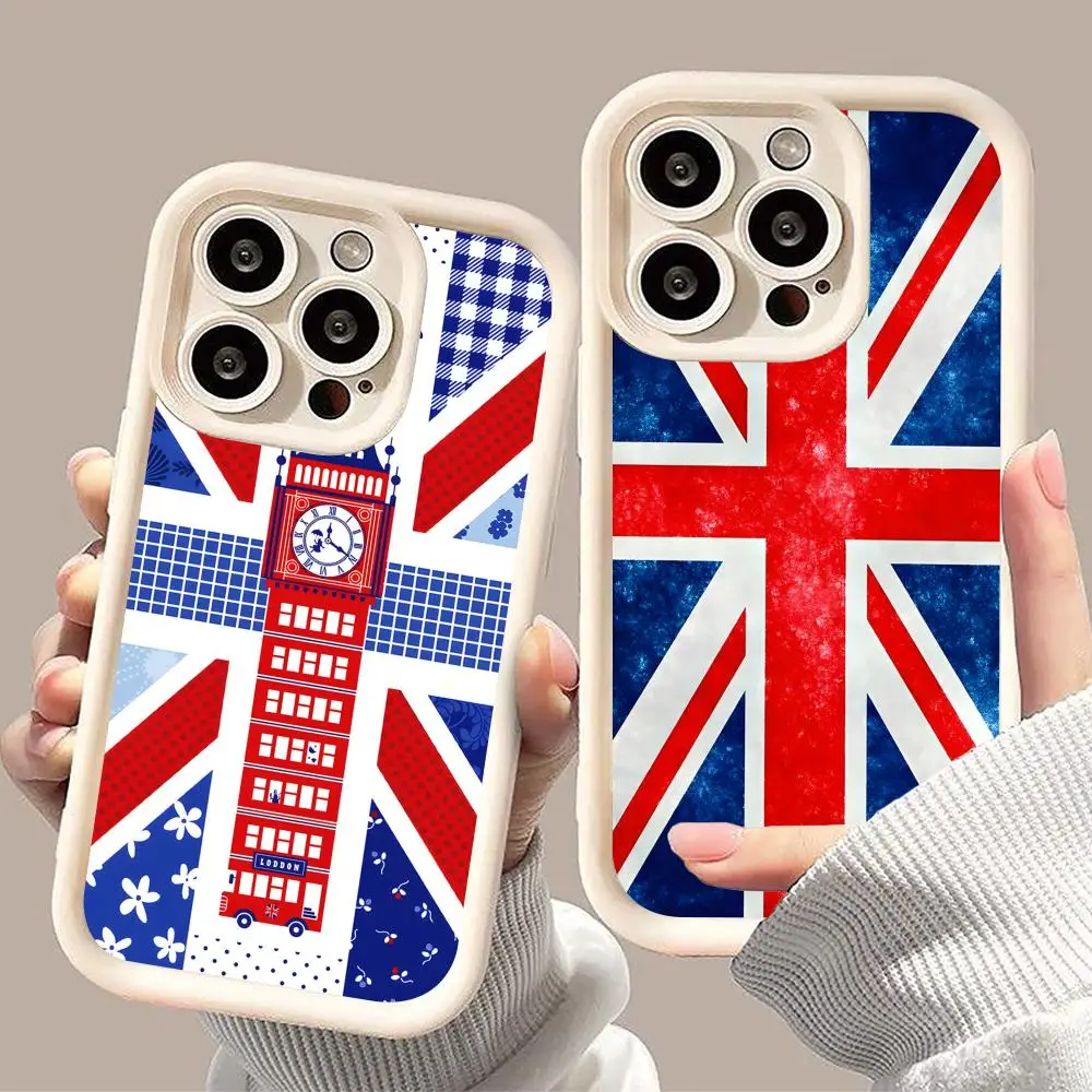 Чехол для телефона с британским флагом (Великобритания) для iPhone 17 16 15 14 13 12 11 Air Pro Max Plus, утолщенный, из цветного ТПУ, роскошный
Чехол для телефона с британским флагом (Великобритания) для iPhone 17 16 15 14 13 12 11 Air Pro Max Plus, утолщенный, из цветного ТПУ, роскошный