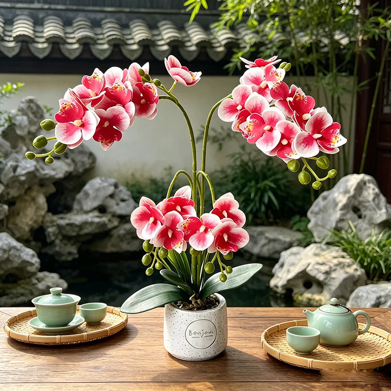 24 Butterfly Orchid Fake Flower Bonsai Desktop Creative Green Plant Hall Hotel Decoration Artificial Flower Bonsai
24 Butterfly Orchid Fake Flower Bonsai Desktop Creative Green Plant Hall Hotel Decoration Artificial Flower Bonsai