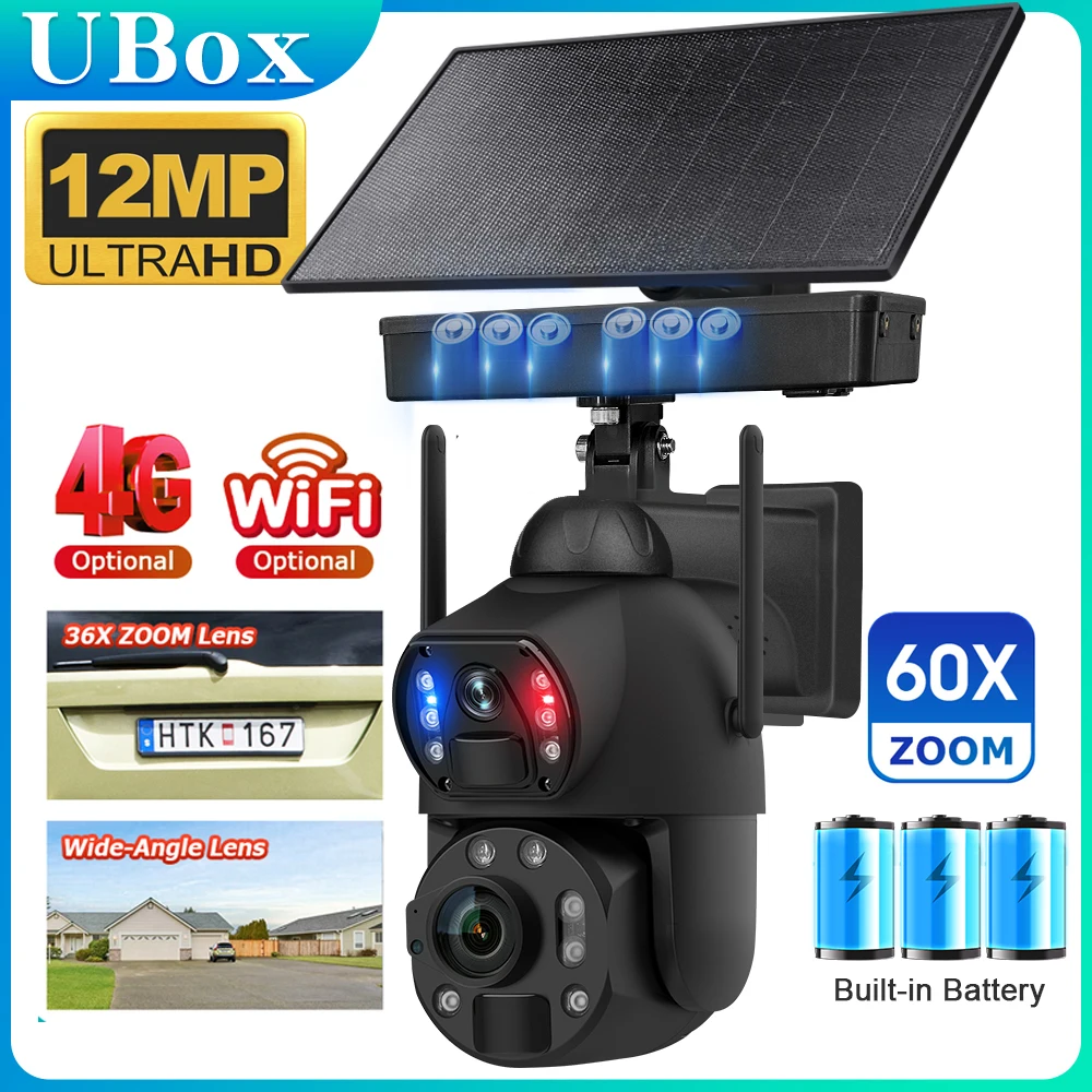 SHIWOJIA 6K 12MP 60X Zoom 4G Солнечная батарея 4G Камера Двойной объектив Двойной экран Обнаружение человека Автоматическое отслеживание Открытая солнечная панель 10 Вт WI
SHIWOJIA 6K 12MP 60X Zoom 4G Солнечная батарея 4G Камера Двойной объектив Двойной экран Обнаружение человека Автоматическое отслеживание Открытая солнечная панель 10 Вт WI