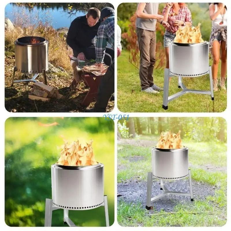 E15A Outdoor Fireplaces Portable Accessory Firepit Stand for Burning Firepits with Sturdy Stainless Steel Construction
E15A Outdoor Fireplaces Portable Accessory Firepit Stand for Burning Firepits with Sturdy Stainless Steel Construction