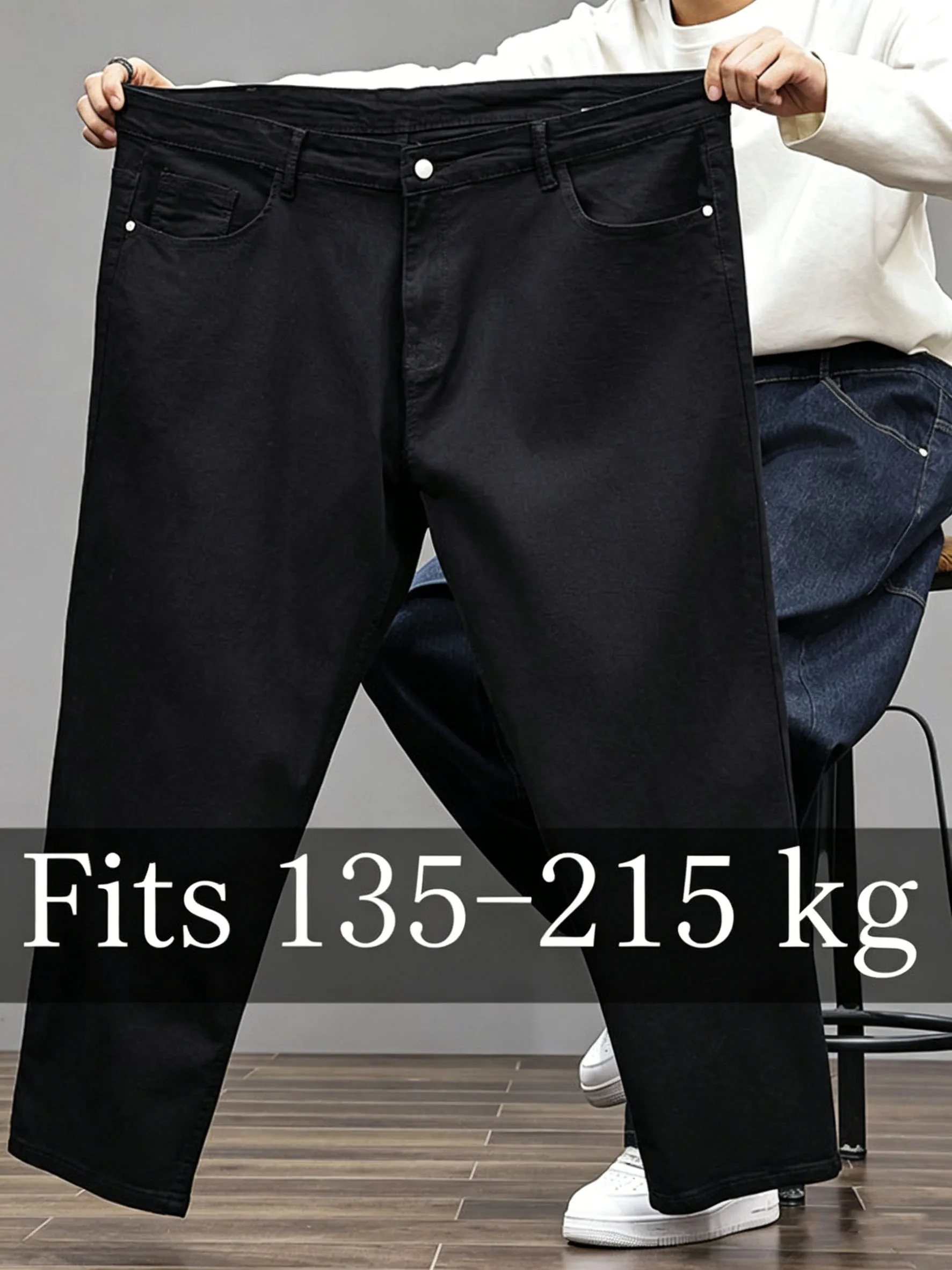 Big Tall Men Cargo Jeans Stretch Straight Leg Denim Trousers 4XL-9XL 135-215KG Casual Workwear Pants Plus Size Denim Pants New
Big Tall Men Cargo Jeans Stretch Straight Leg Denim Trousers 4XL-9XL 135-215KG Casual Workwear Pants Plus Size Denim Pants New